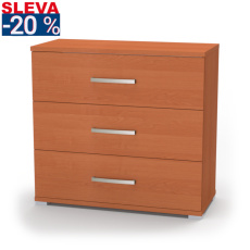 Nábytek Mikulík Vranovice Komoda ONYX M - SLEVA -20 % - olše