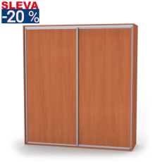 Nábytek Mikulík Vranovice Skříň ONYX - š.180cm, v.220cm - SLEVA -20 % - olše