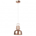 Visící lampa v retro stylu, kov, rose gold, AVIER TYP 3